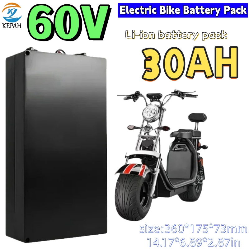 60V 50Ah Electric Scooter Battery - แบตเตอรี่ฮาร์เลย์ 60V 20Ah/30Ah/40Ah/50Ah 18650 ลิเธียม แบตเตอรี่ใหม่
