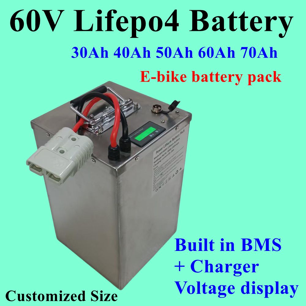 60V 50Ah Electric Scooter Battery - แบตเตอรี่ LiFepo4 60V 50Ah 60AH 70Ah