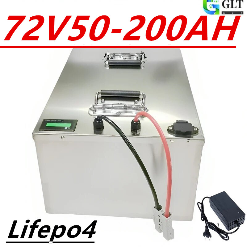 72V 40Ah Lifepo4 Battery Pack - ชุดแบตเตอรี่ Lifepo4 72V 50Ah/100Ah/120Ah/150Ah/200Ah พร้อมแอป BMS