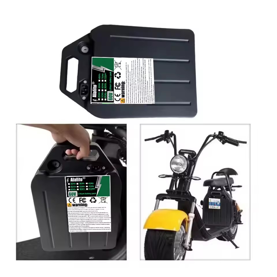 แบตเตอรี่ลิเธียมสำหรับยานพาหนะ - 60V 50Ah Electric Scooter Battery บทวิจารณ์และราคา
