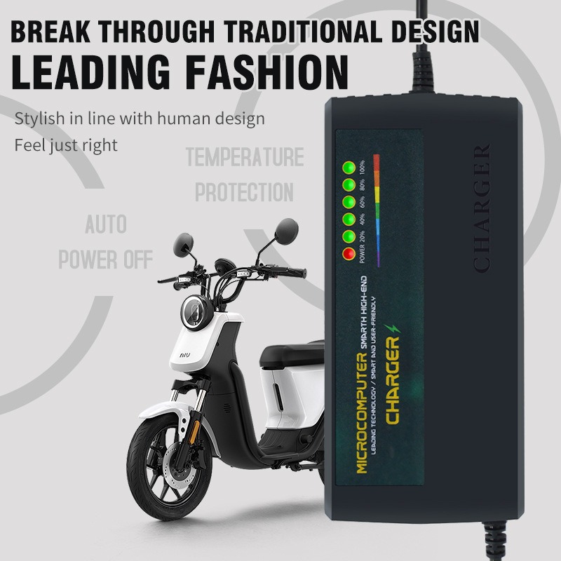 เครื่องชาร์จแบตเตอรี่ตะกั่วกรด - 84V 20A Smart Charger บทวิจารณ์และราคา