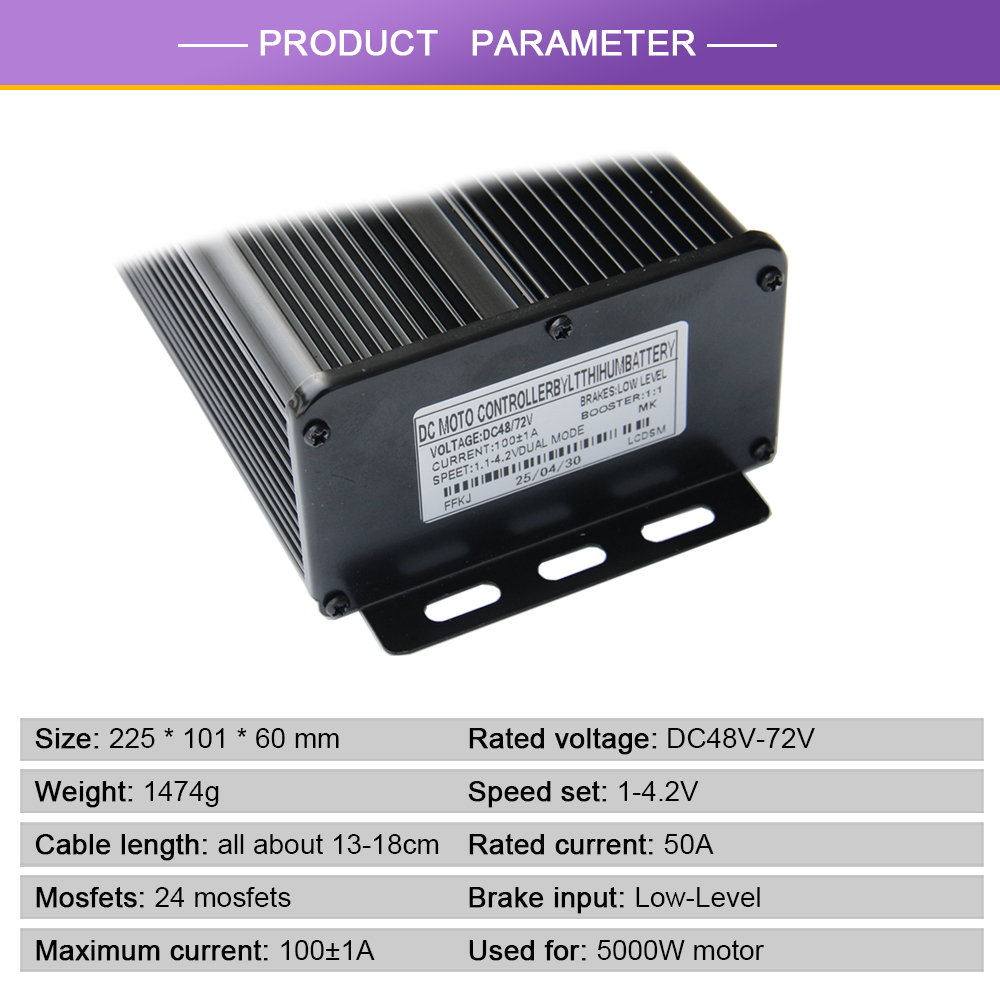 คอนโทรลเลอร์จักรยานไฟฟ้า 100A  - 72V 100A Sabvoton Controller บทวิจารณ์และราคา