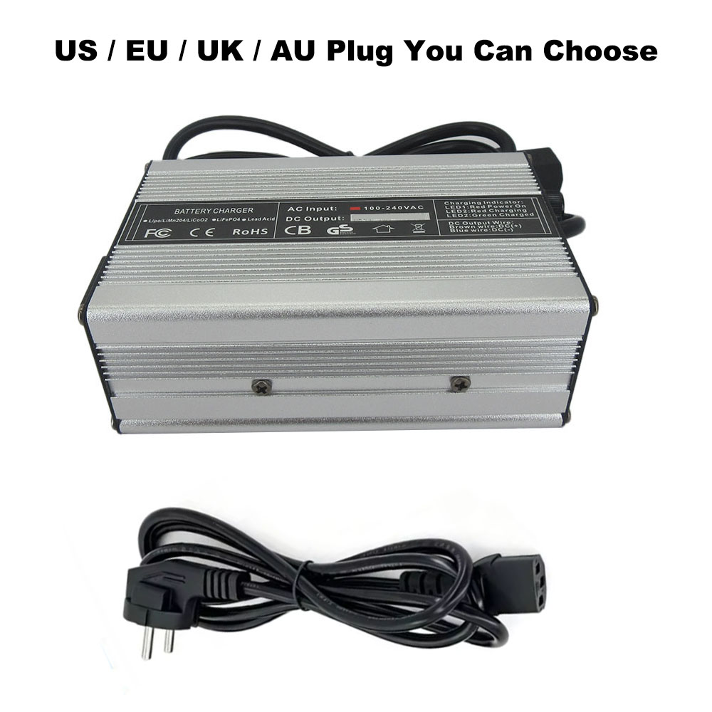 เครื่องชาร์จแบตเตอรี่ลิเธียมไอ - 84V 20A Smart Charger บทวิจารณ์และราคา