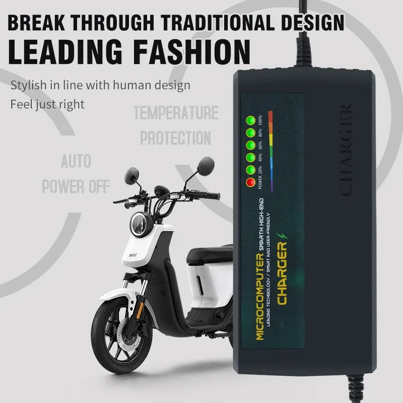เครื่องชาร์จแบตเตอรี่ตะกั่วกรด - 84V 20A Smart Charger บทวิจารณ์และราคา