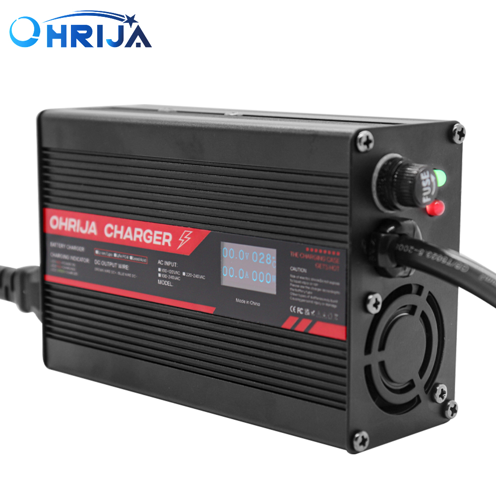 Ohrija เคสอะลูมิเนียมอัจฉริยะเ - 84V 20A Smart Charger บทวิจารณ์และราคา